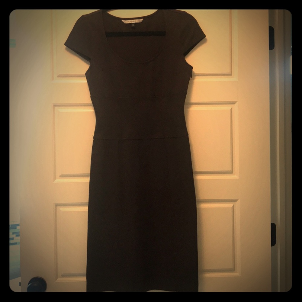 Diane von Furstenberg brown Domino dress size 8